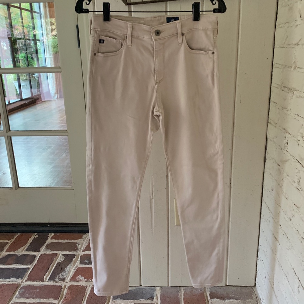 AG skinny crop jeans